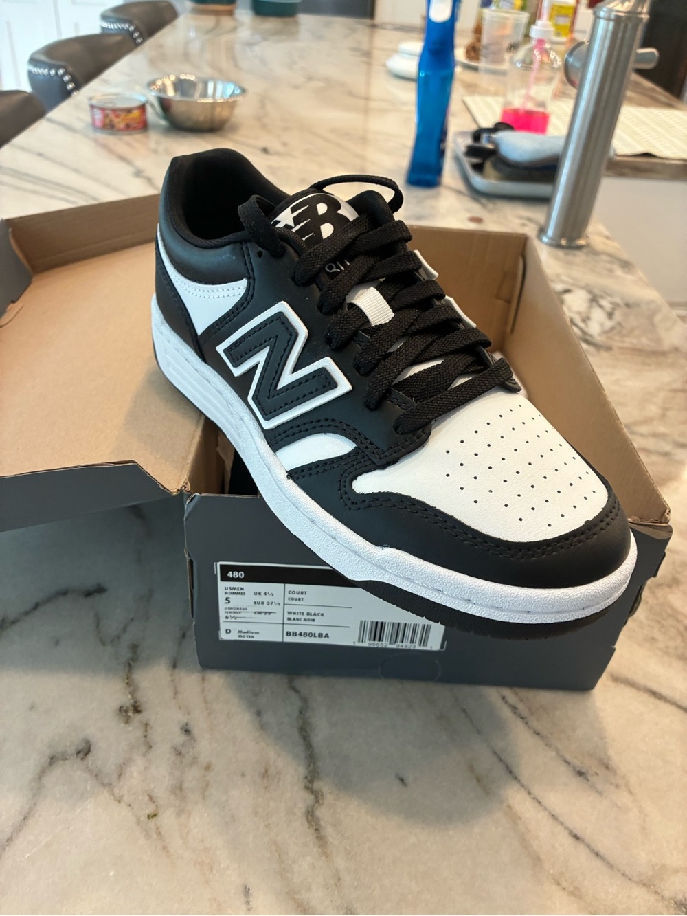 New Balance 480 Panda sz 6.5!